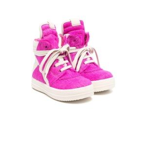 Pink, pony hair Rick owens